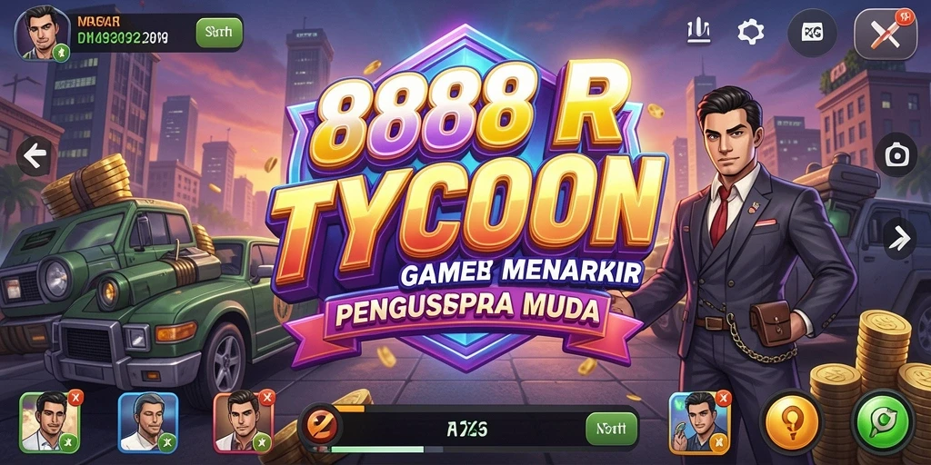 Tampilan gameplay 888R menampilkan kebangkitan bisnis yang mengesankan.