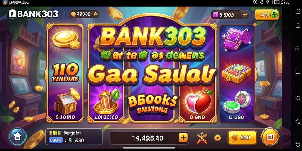 Gameplay menarik dari BANK303 dengan tema slot yang beragam.