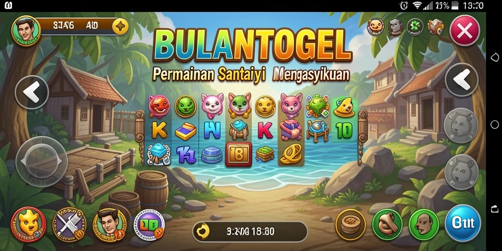 Tampilkan aksi seru gameplay BULANTOGEL yang mengasyikkan.