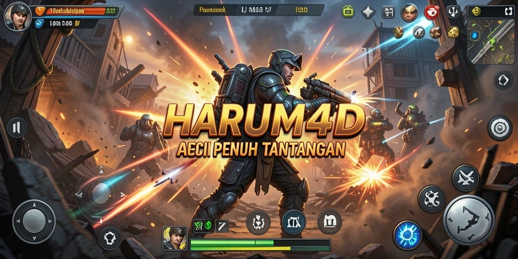 Tampilkan aksi gameplay mendebarkan di HARUM4D.