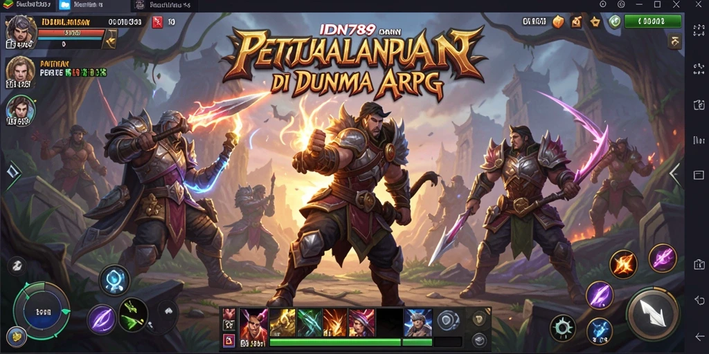 Tampilan gameplay seru dari IDN789 yang penuh aksi.