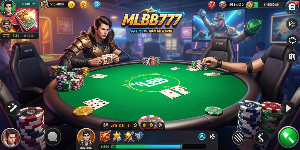 Tampilan gameplay seru dan menarik dari MLBB777.