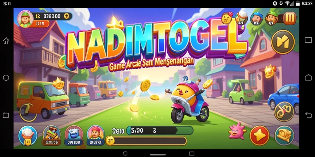 Tampilan gameplay seru dari NADIMTOGEL dengan aksi penuh tantangan.