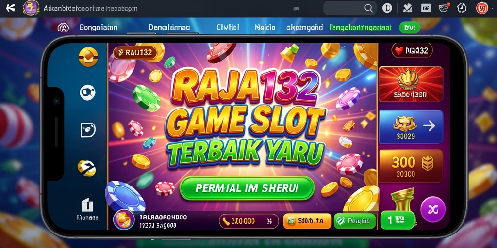 Tampilan screenshot RAJA132 yang menarik dengan gameplay Slot.
