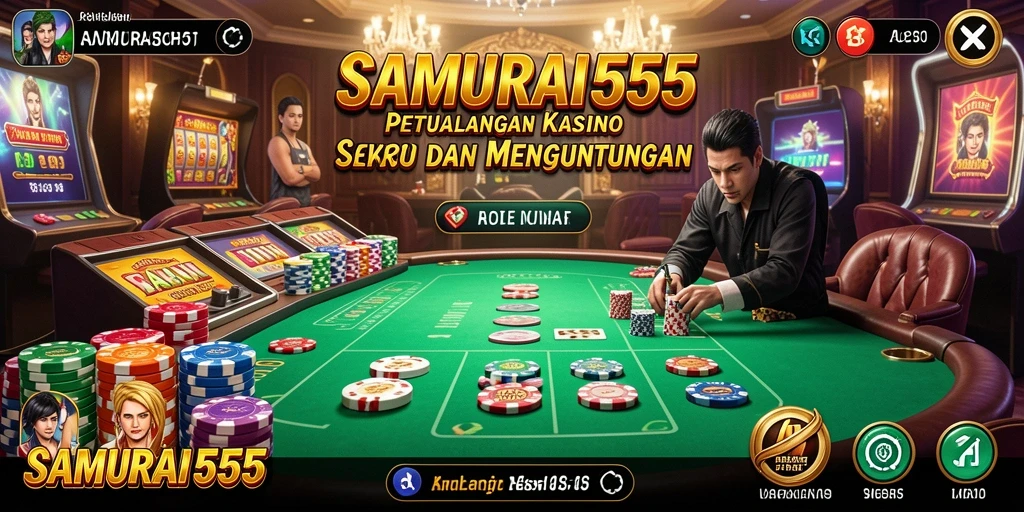Gameplay seru dan menarik dari SAMURAI555.