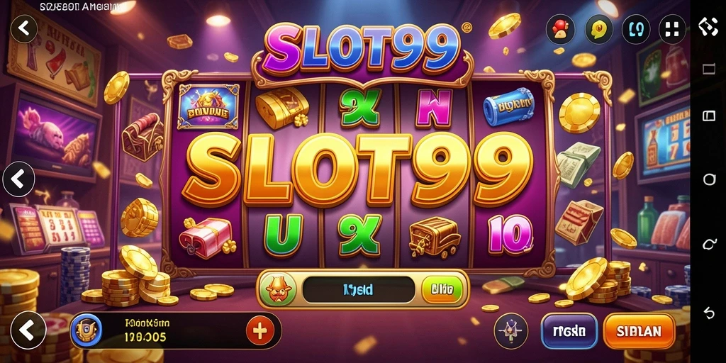 Tampilan gameplay menarik dan menawan dari SLOT99.